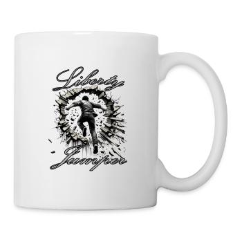 Leap into freedom - Mug - white - Right