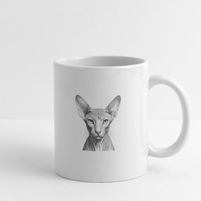 Coole Sphynx-Katze Tasse