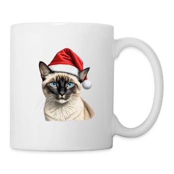 Siamese christmas cat - Mug - white - Right