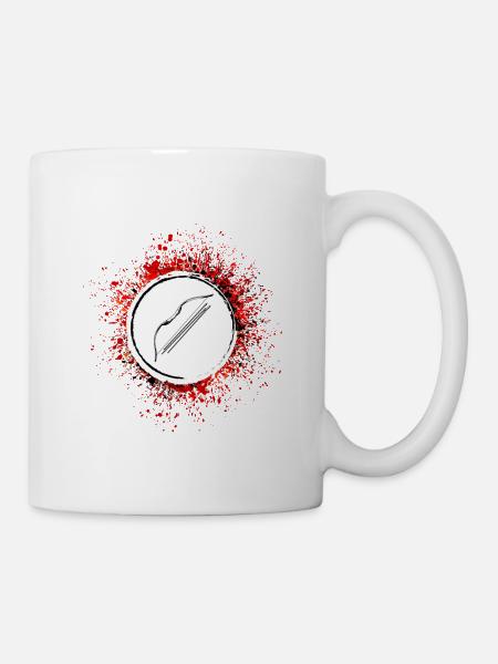 Pfeil und Bogen Sport - Tasse - Weiß