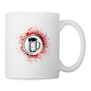 Beer Mug Beer Glass - Mug - white - Right