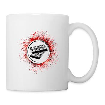Icône de chocolat Icône - Mug blanc - blanc - Droite