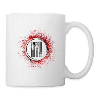 Grill Tongs Grilling Symbol Cutlery - Mug - white - Right