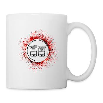 Cocktail Icon - Tasse - Weiß - Rechts