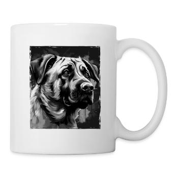 Kangal Dog Portrait - Mug - white - Right