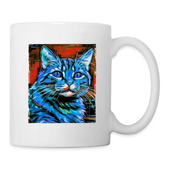 Cat Portrait - Mug - white - Right