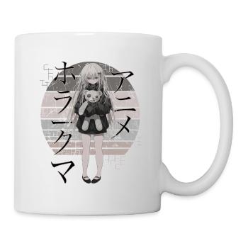 Anime girl japanese cosplay manga kawaii - Mug - white - Right