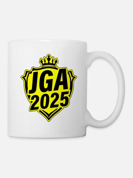 Jga 2025 Junggesellen Abschied - Tasse - Weiß