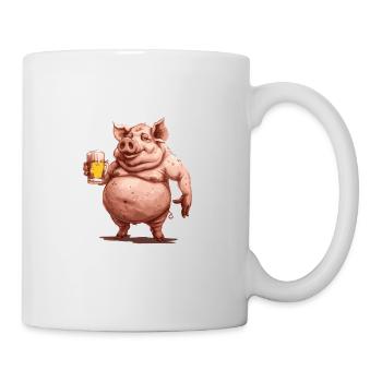 Pork Beer Funny - Mug - white - Right