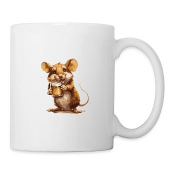 Mouse Beer Funny - Mug - white - Right