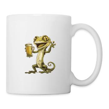Lizard Beer Funny - Mug - white - Right