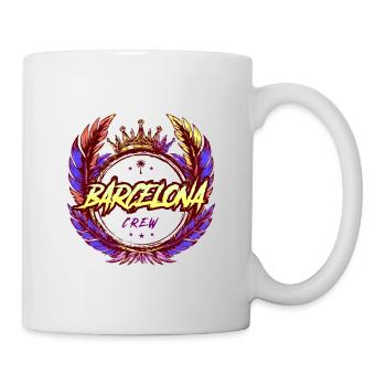 Équipage de Barcelone Coloré - Mug blanc - blanc - Droite