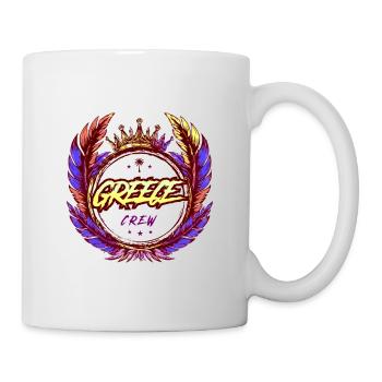 Grèce Crew Coloré - Mug blanc - blanc - Droite