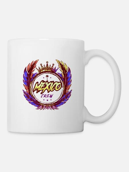 Mexiko Crew Bunt - Tasse - Weiß