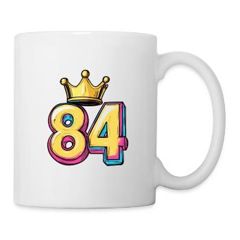 84 Number Krone - Mug - white - Right