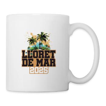 Lloret De Mar 2025 Palmen - Tasse - Weiß - Rechts