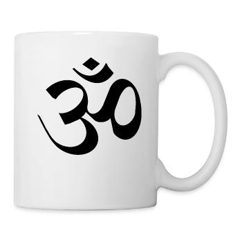 Buddhism OM Sign Buddha - Mug - white - Right