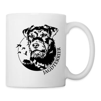 Jagdterrier Jagdhund Jagdhunde Hunde Wilsigns - Tasse - Weiß - Rechts