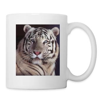 tigre blanc - Mug blanc - blanc - Droite