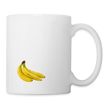 Bananen - Tasse - Weiß - Rechts