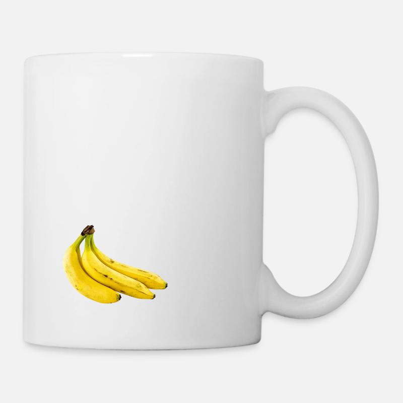 bananes - Mug blanc - blanc