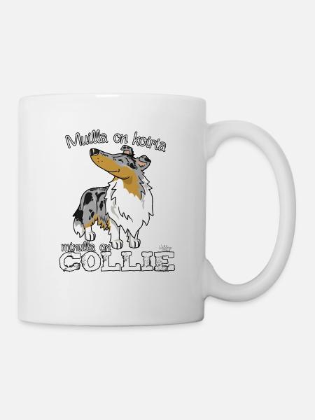 Koiriacolliemerle - Tasse - Weiß