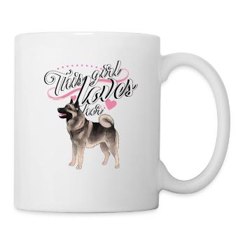 elkhoundgirl2 - Tasse - Weiß - Rechts