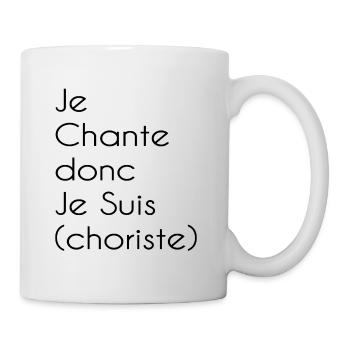 jeChanteDoncJeSUIS - Mug - white - Right