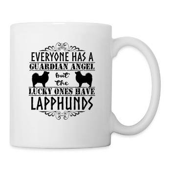 Finnische Lapphund Angels2 - Tasse - Weiß - Rechts