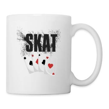 Skat - Tasse - Weiß - Rechts