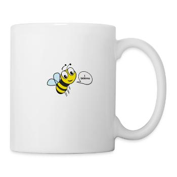 I biiiiims Biene Coole Biene I bims - Tasse - Weiß - Rechts