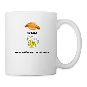 Bratwurst & beer - Mug - white - Right