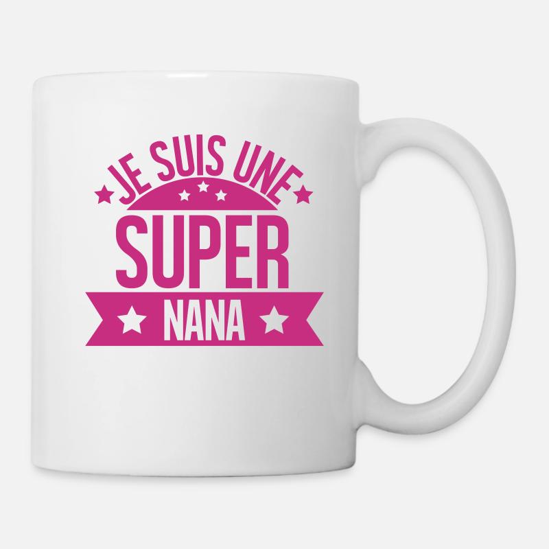 Je suis une super nana - Mug blanc - blanc