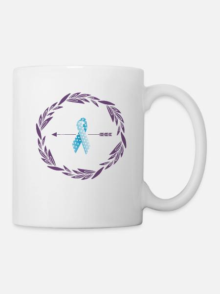 Lipedema Lymphedema Loop Warrior support - Mug - white