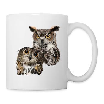 Owls - Mug - white - Right