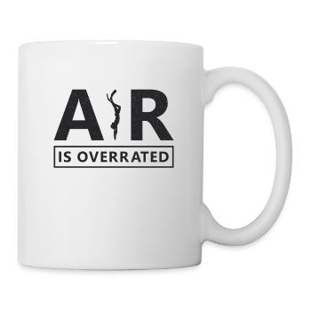 Freitaucher Apnoe Freitauchen Tauchen Geschenkidee - Tasse - Weiß - Rechts