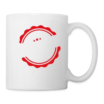 Schwiegertochter Schwiegerkind Schwieger Geschenk - Tasse - Weiß - Rechts