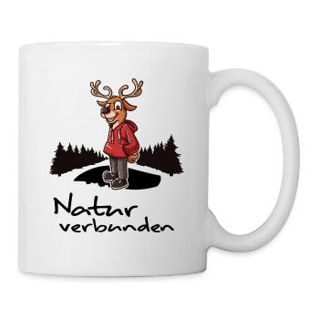bergwandern naturverbunden servus alpin wanderung - Tasse - Weiß - Rechts