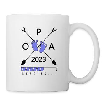Opa 2023 - Tasse - Weiß - Rechts