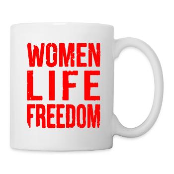 Women life freedom iran - Mug - white - Right