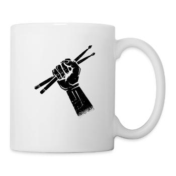 Drums Drummer Drumsticks - Mug - white - Right