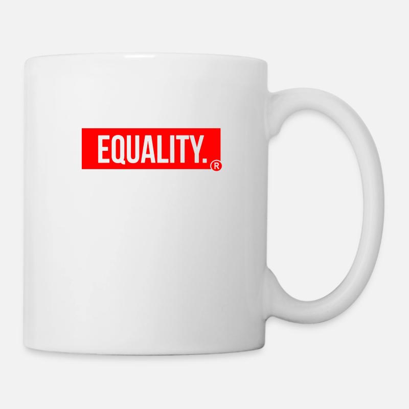 EQUALITY - Tasse - Weiß