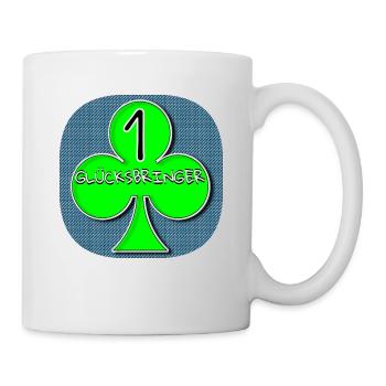 1 Glücksbringer - Club WoW - Tasse - Weiß - Rechts