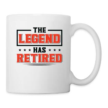 Retraité Pension de retraite Humour Idée cadeau Grand-père - Mug blanc - blanc - Droite
