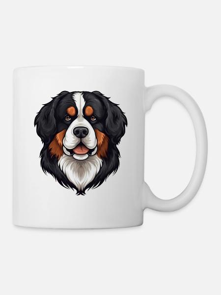 Bouvier bernois - Mug blanc - blanc