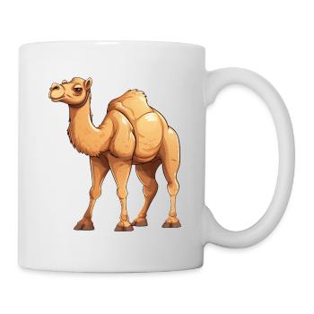 Stylish camel design, Exotic motif for - Mug - white - Right