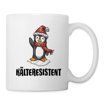Winterbader Kältetherapie Eisbaden im Eisbad - Tasse - Weiß - Rechts