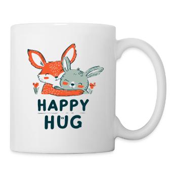 HAPPY HUG - Mug - white - Right