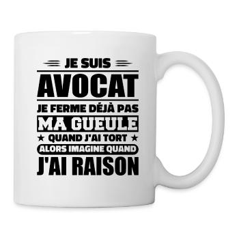 I'm a Lawyer - Lawyer Humor Gift - Mug - white - Right