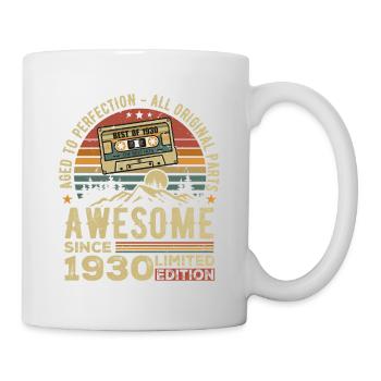 Vintage 1930's Birthday Gift | Born in 1930 - Mug - white - Right